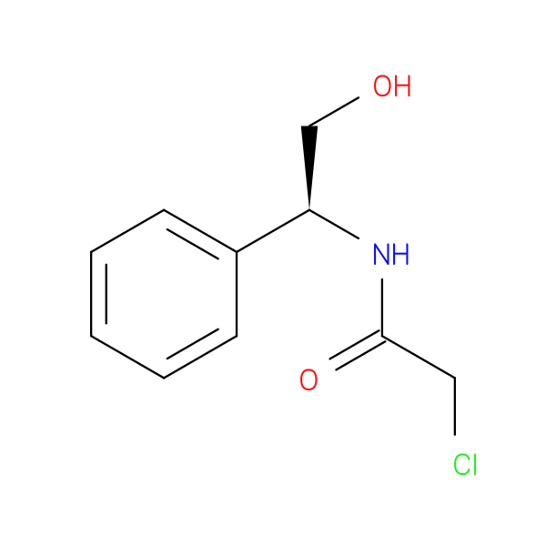 (S)-2-Chloro-N-(2-hydroxy-1-phenylethyl)acetamide