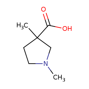 1,3-dimethylpyrrolidine-3-carboxylic acid