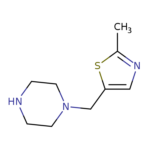 1-[(2-Methyl-1,3-thiazol-5-yl)methyl]piperazine
