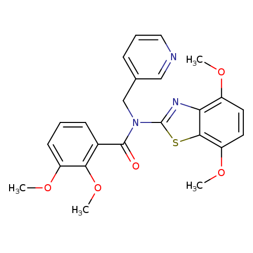 N-(4,7-dimethoxy-1,3-benzothiazol-2-yl)-2,3-dimethoxy-N-[(pyridin-3-yl)methyl]benzamide