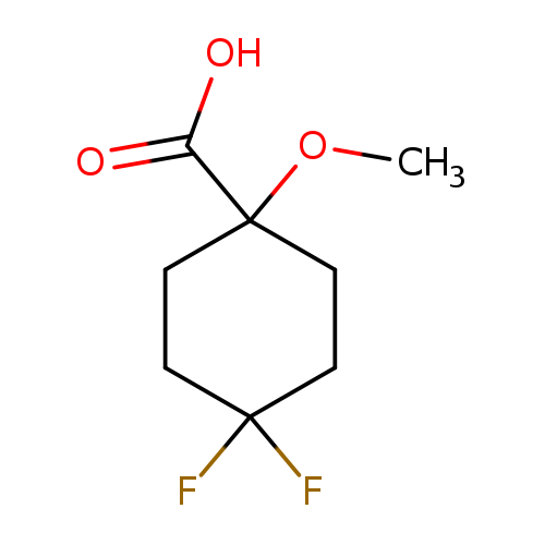 4,4-difluoro-1-methoxycyclohexane-1-carboxylic acid