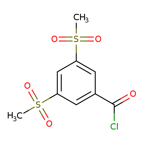 3,5-Bis(methylsulfonyl)benzoyl chloride