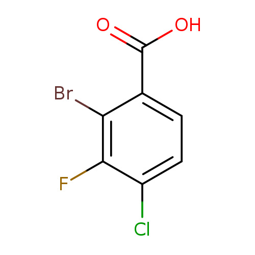 2-Bromo-4-chloro-3-fluorobenzoic acid