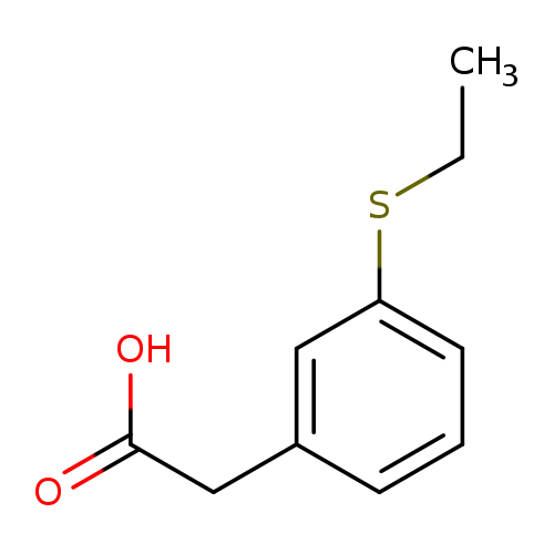 2-[3-(ethylsulfanyl)phenyl]acetic acid