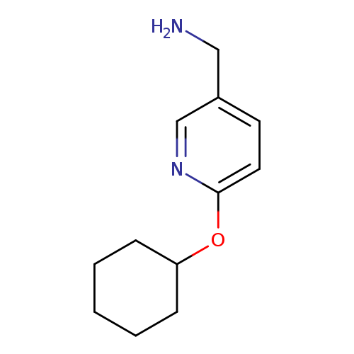 [6-(Cyclohexyloxy)pyridin-3-yl]methanamine