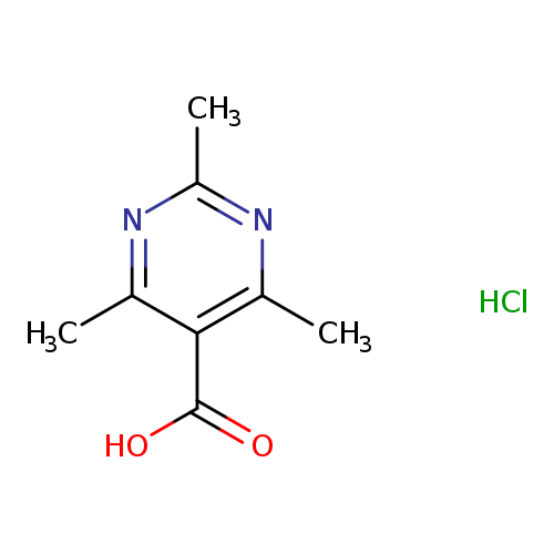 trimethylpyrimidine-5-carboxylicacidhydrochloride