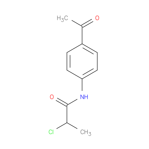 N-(4-acetylphenyl)-2-chloropropanamide
