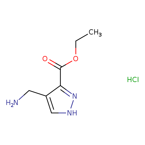 ethyl 4-(aminomethyl)-1H-pyrazole-3-carboxylate hydrochloride