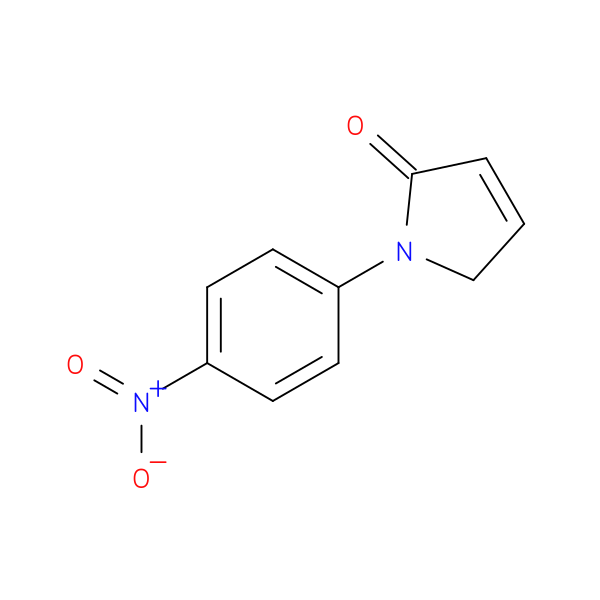 1-(4-Nitrophenyl)-1,5-dihydro-2h-pyrrol-2-one