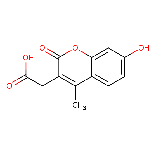 7-Hydroxy-4-methyl-3-coumarinylacetic acid