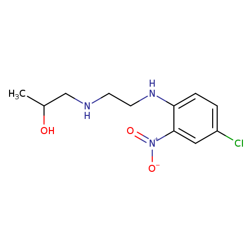 1-((2-[(4-Chloro-2-nitrophenyl)amino]ethyl)amino)propan-2-ol