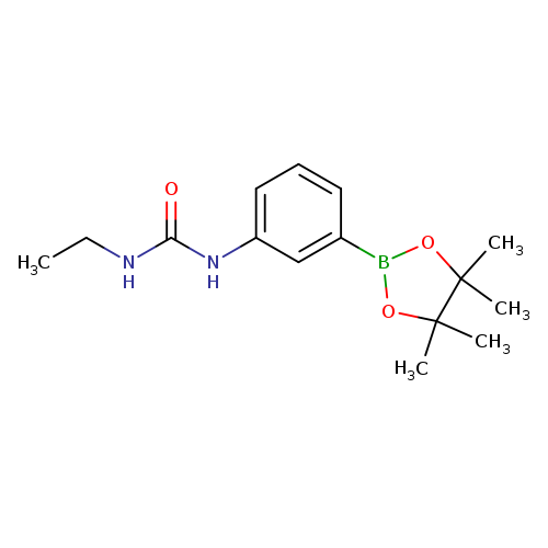 1-ethyl-3-(3-(4,4,5,5-tetramethyl-1,3,2-dioxaborolan-2-yl)phenyl)urea