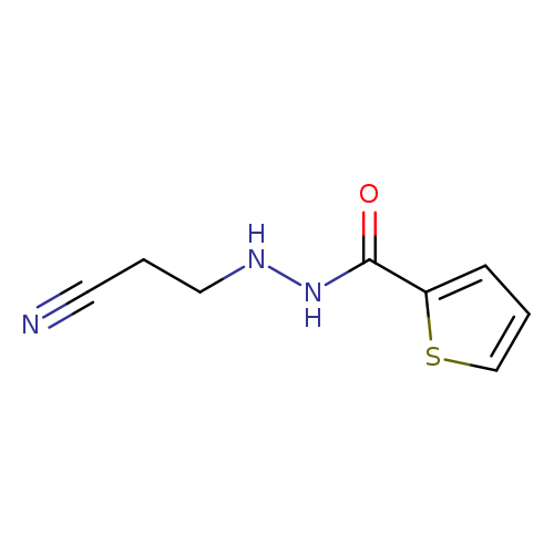 N'-(2-cyanoethyl)thiophene-2-carbohydrazide