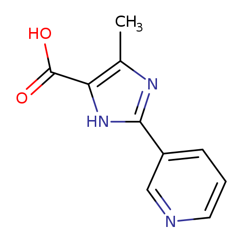 5-METHYL-2-(PYRIDIN-3-YL)-3H-IMIDAZOLE-4-CARBOXYLIC ACID