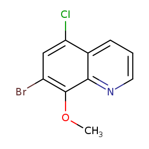 7-Bromo-5-chloro-8-methoxyquinoline