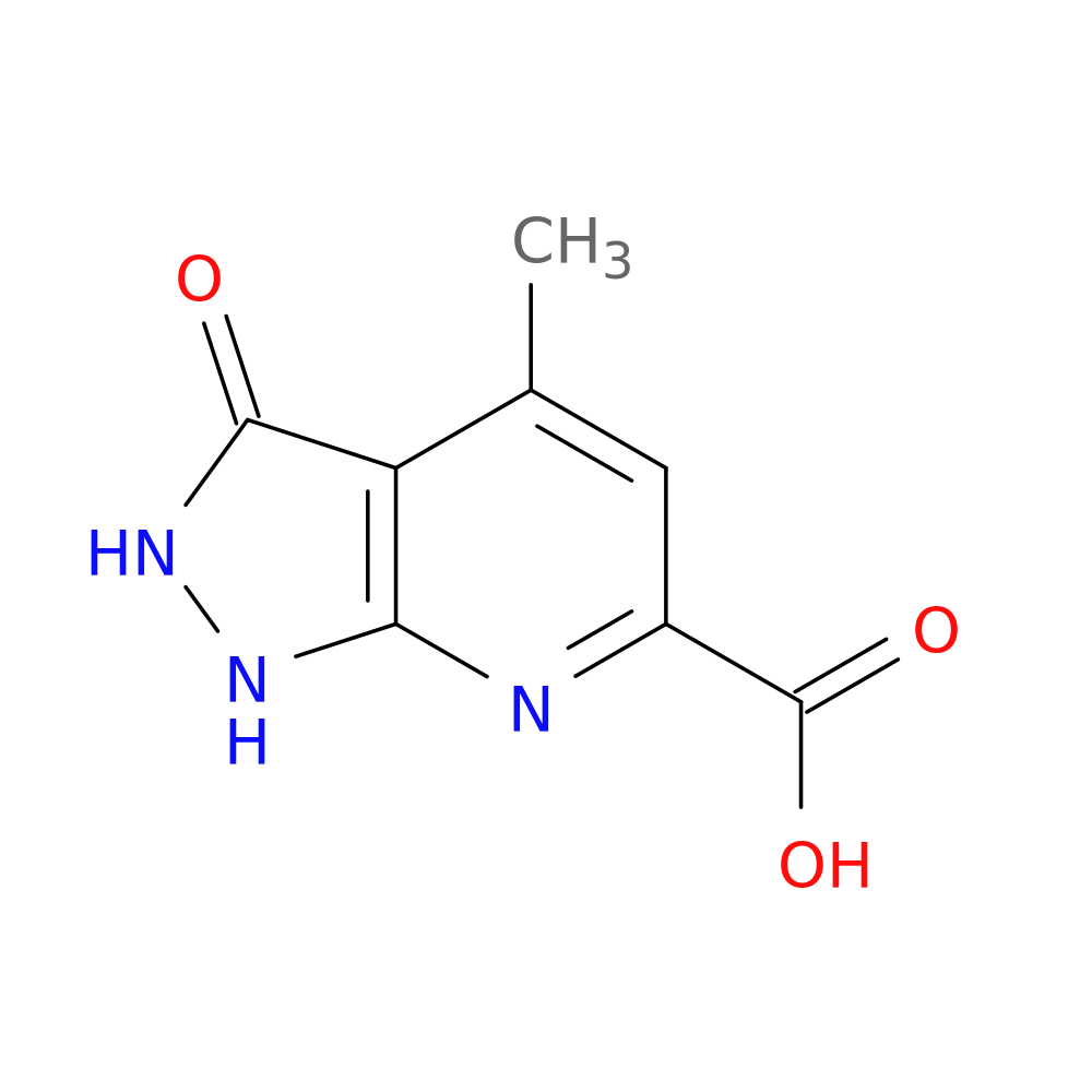 4-methyl-3-oxo-2,3-dihydro-1H-pyrazolo[3,4-b]pyridine-6-carboxylic acid