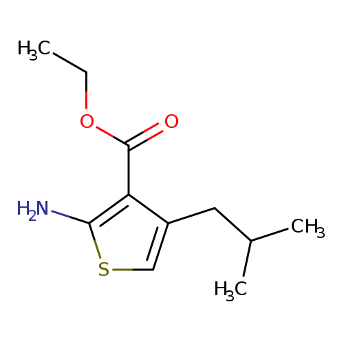 Ethyl 2-amino-4-(2-methylpropyl)thiophene-3-carboxylate