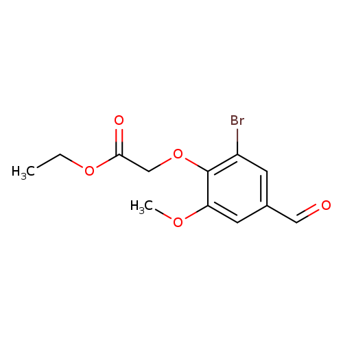 Ethyl 2-(2-bromo-4-formyl-6-methoxyphenoxy)acetate