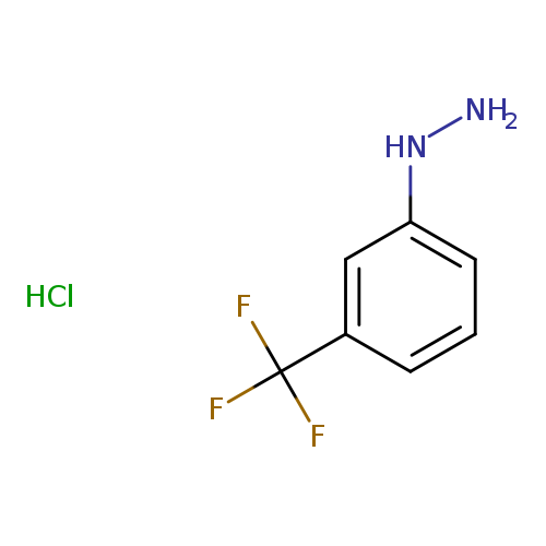 Hydrazine, [3-(trifluoromethyl)phenyl]-, hydrochloride (1:1)