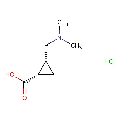rac-(1R,2S)-2-[(dimethylamino)methyl]cyclopropane-1-carboxylicacidhydrochloride,cis