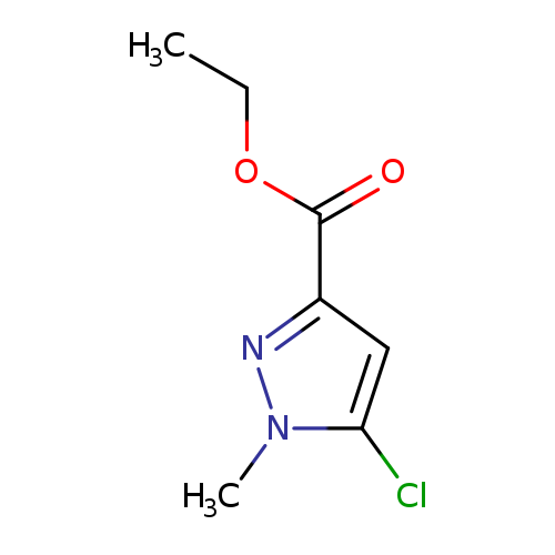 1H-Pyrazole-3-carboxylic acid, 5-chloro-1-methyl-, ethyl ester