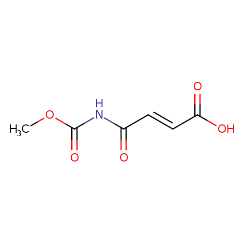 E-4-[(Methoxycarbonyl)amino]-4-oxobut-2-enoic acid