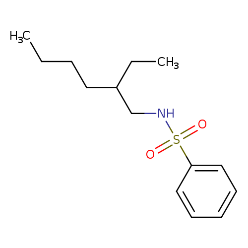 N-(2-ethylhexyl)benzenesulphonamide