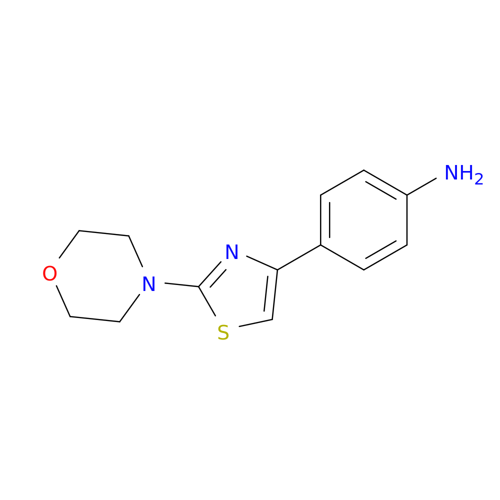 4-(2-Morpholin-4-yl-thiazol-4-yl)-phenylamine