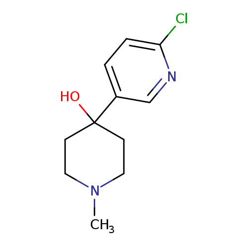 4-(6-Chloropyridin-3-yl)-1-methylpiperidin-4-ol
