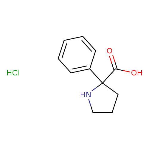 2-phenylpyrrolidine-2-carboxylic acid hydrochloride