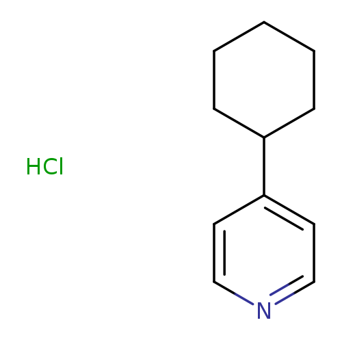 4-cyclohexylpyridine hydrochloride