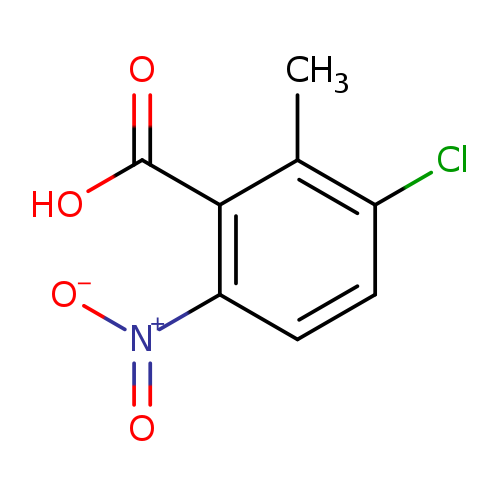 3-Chloro-2-methyl-6-nitrobenzoic acid