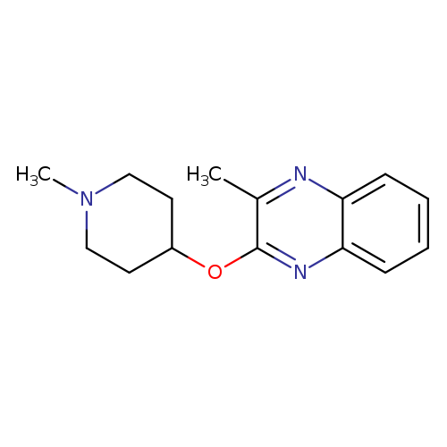 2-methyl-3-[(1-methylpiperidin-4-yl)oxy]quinoxaline