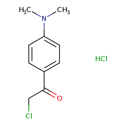2-chloro-1-[4-(dimethylamino)phenyl]ethan-1-onehydrochloride