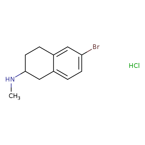 6-bromo-N-methyl-1,2,3,4-tetrahydronaphthalen-2-aminehydrochloride