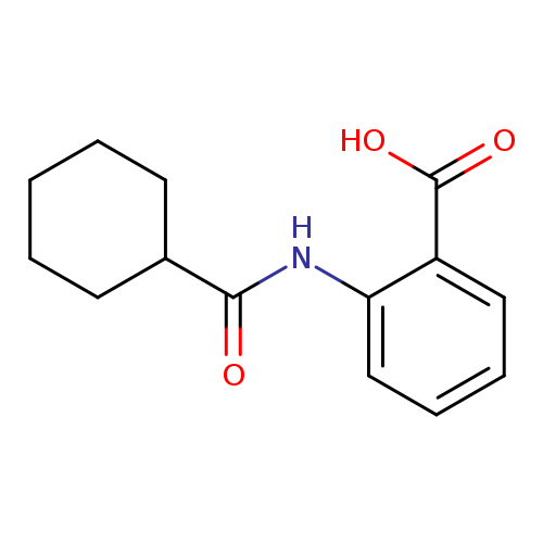 2-[(Cyclohexylcarbonyl)amino]benzoic acid