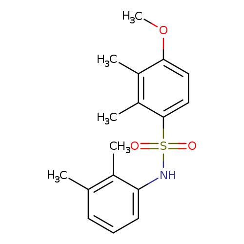 N-(2,3-dimethylphenyl)-4-methoxy-2,3-dimethylbenzene-1-sulfonamide
