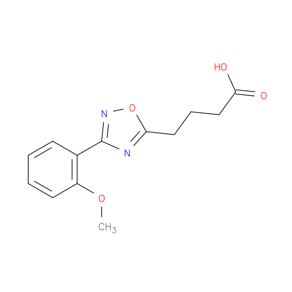 4-[3-(2-Methoxyphenyl)-1,2,4-oxadiazol-5-yl]butanoic acid
