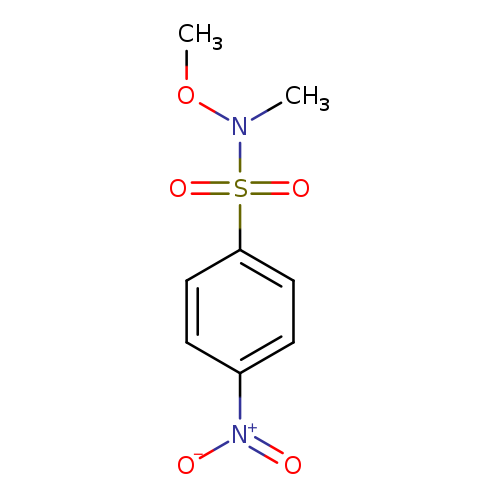 N-Methoxy-n-methyl-4-nitrobenzenesulfonamide