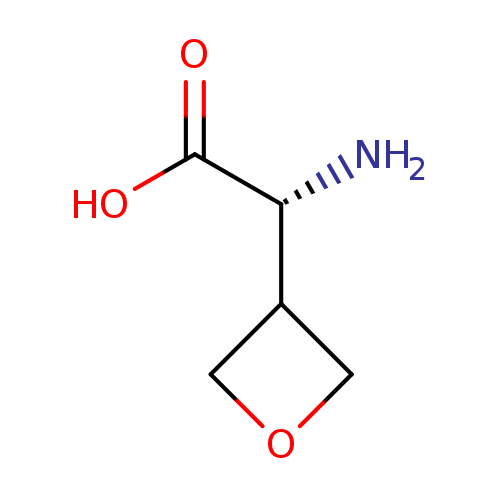 3-Oxetaneacetic acid, a-amino-, (+)-