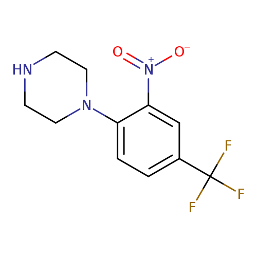 N-[2-NITRO-4-(TRIFLUOROMETHYL)PHENYL]PIPERAZINE