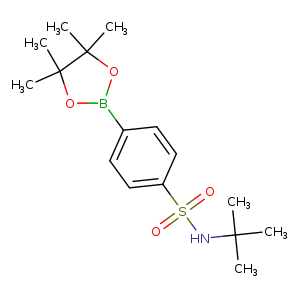 4-(TERT-BUTYLAMINO)SULFONYLPHENYLBORONIC ACID PINACOL ESTER