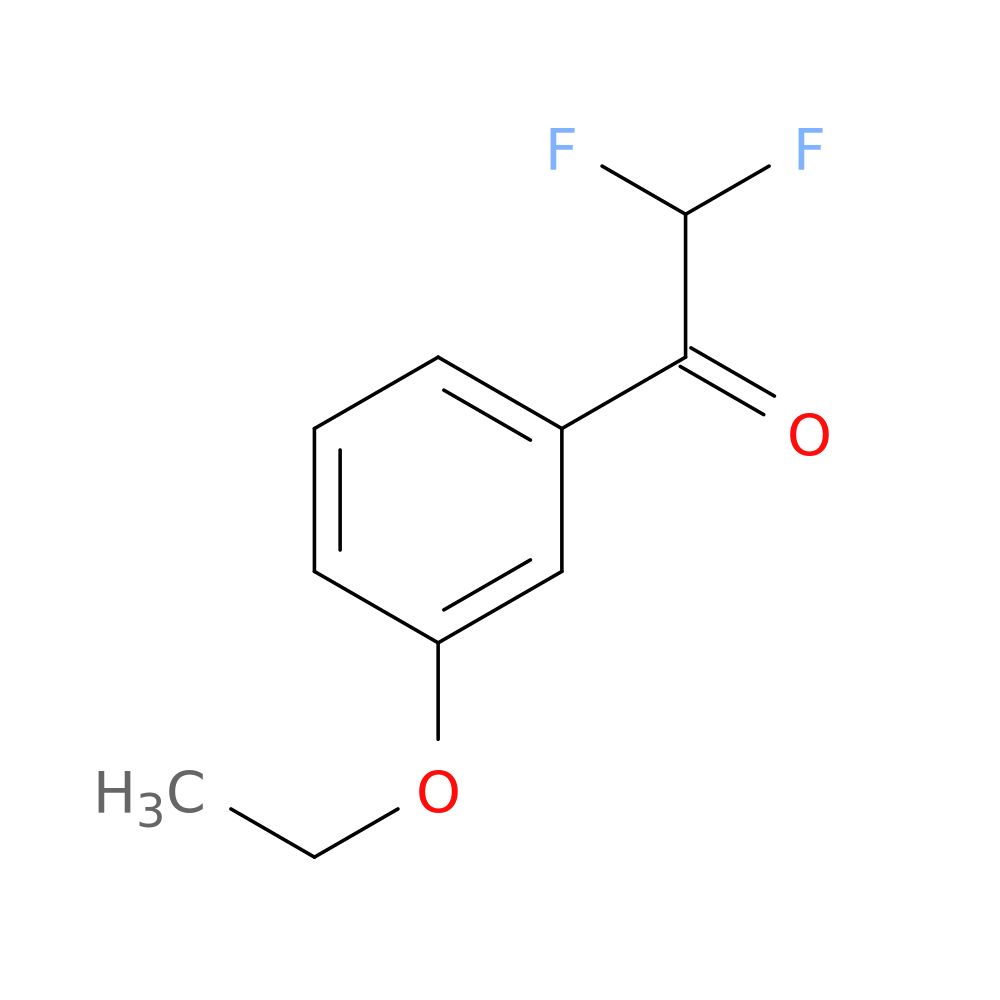 1-(3-ethoxyphenyl)-2,2-difluoroethan-1-one