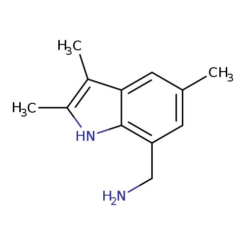 (2,3,5-Trimethyl-1H-indol-7-yl)methanamine