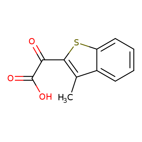 2-(3-Methyl-1-benzothiophen-2-yl)-2-oxoacetic acid