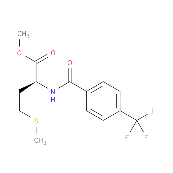 (S)-Methyl 4-(methylthio)-2-(4-(trifluoromethyl)benzamido)butanoate