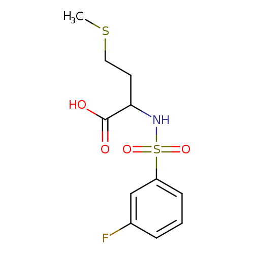 ((3-fluorophenyl)sulfonyl)methionine