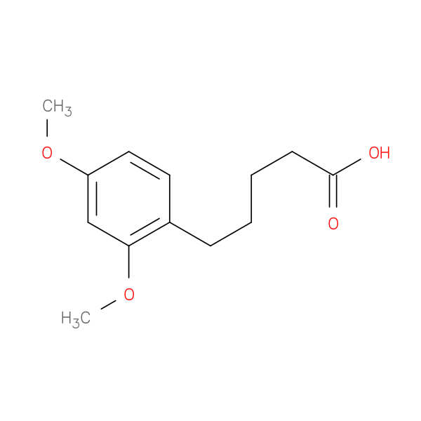 Benzenepentanoic acid, 2,4-dimethoxy-