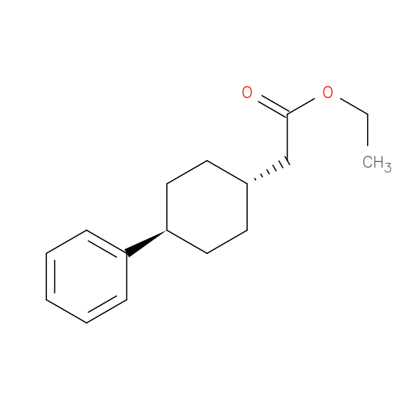 Ethyl 2-((1R,4R)-4-phenylcyclohexyl)acetate