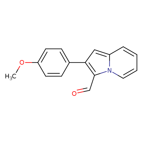 2-(4-Methoxyphenyl)indolizine-3-carbaldehyde